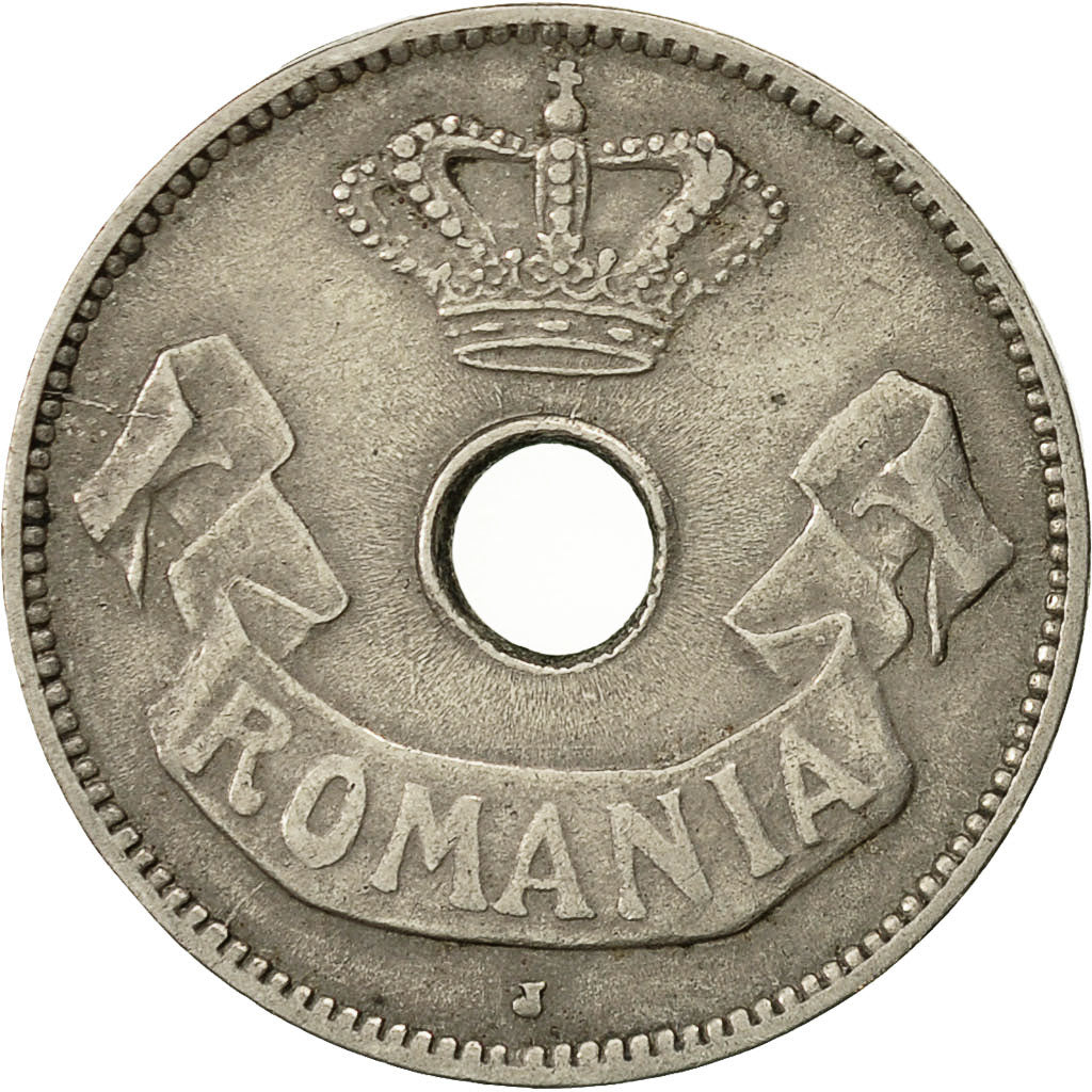 Coin, Romania, Carol I, 10 Bani, 1906, EF(40-45), Copper-nickel, KM:32