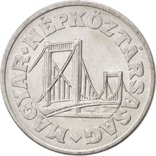 HUNGARY, 50 Filler, 1976, Budapest, KM #574, MS(60-62), Aluminum, 21.5, 1.25