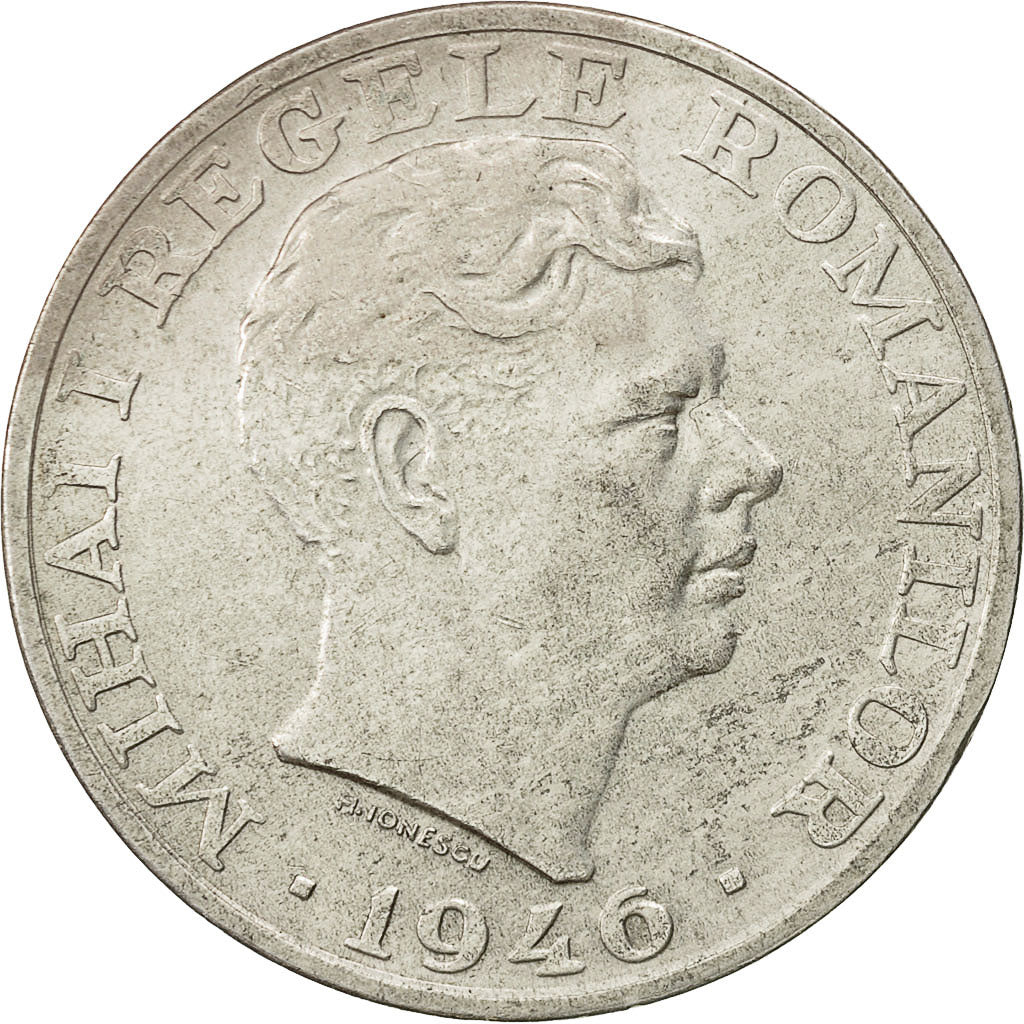 Münze, Rumänien, Mihai I, 25000 Lei, 1946, SS+, Silber, KM:70