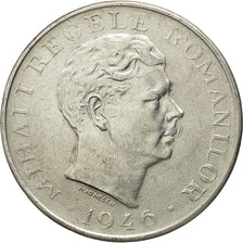 Coin, Romania, Mihai I, 100000 Lei, 1946, AU(50-53), Silver, KM:71