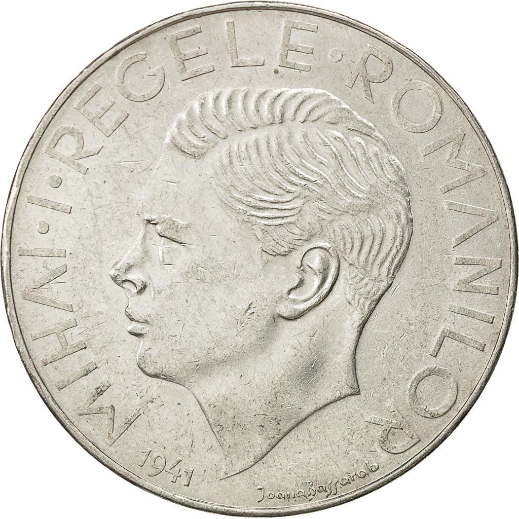 Coin, Romania, Mihai I, 500 Lei, 1941, AU(50-53), Silver, KM:60