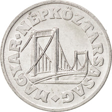 HUNGARY, 50 Filler, 1987, Budapest, KM #574, MS(63), Aluminum, 21.5, 1.24