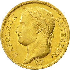 Coin, France, Napoléon I, 40 Francs, 1812, Paris, AU(50-53), Gold, KM:696.1