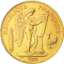 Moneda, Francia, Génie, 100 Francs, 1904, Paris, MBC+, Oro, KM:832
