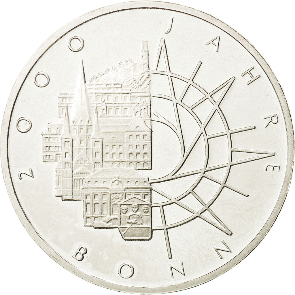 Coin, GERMANY - FEDERAL REPUBLIC, 10 Mark, 1989, Munich, Germany, MS(63)