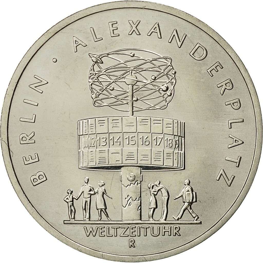 Moneta, REPUBBLICA DEMOCRATICA TEDESCA, 5 Mark, 1987, Berlin, SPL