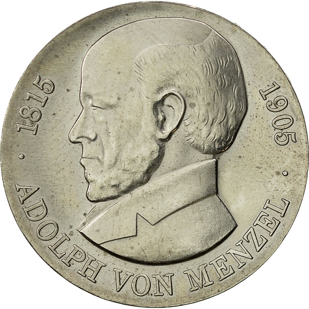 Coin, GERMAN-DEMOCRATIC REPUBLIC, 5 Mark, 1980, MS(60-62), Copper-nickel, KM:76