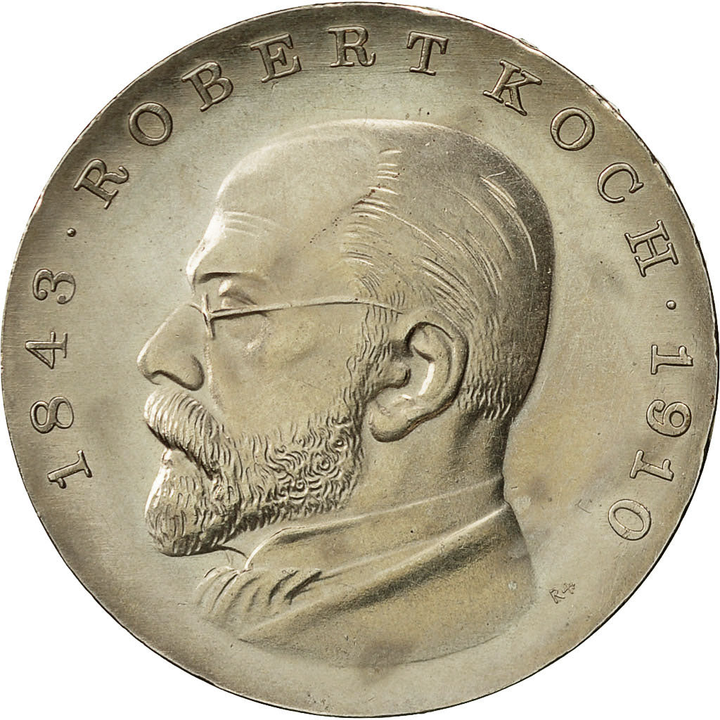 Coin, GERMAN-DEMOCRATIC REPUBLIC, 5 Mark, 1968, MS(60-62), Copper-nickel