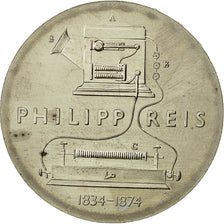 Coin, GERMAN-DEMOCRATIC REPUBLIC, 5 Mark, 1974, AU(55-58), Copper-nickel, KM:49