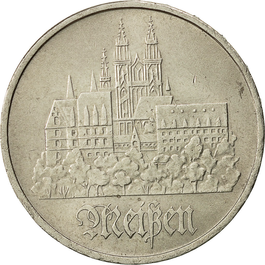 Coin, GERMAN-DEMOCRATIC REPUBLIC, 5 Mark, 1972, Berlin, AU(55-58)