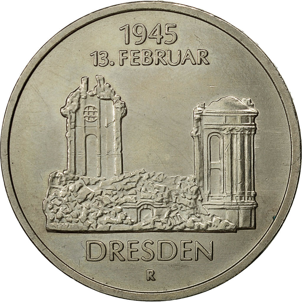 Coin, GERMAN-DEMOCRATIC REPUBLIC, 5 Mark, 1985, Berlin, MS(60-62)