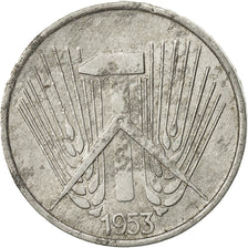 Coin, GERMAN-DEMOCRATIC REPUBLIC, Pfennig, 1953, Berlin, EF(40-45), Aluminum