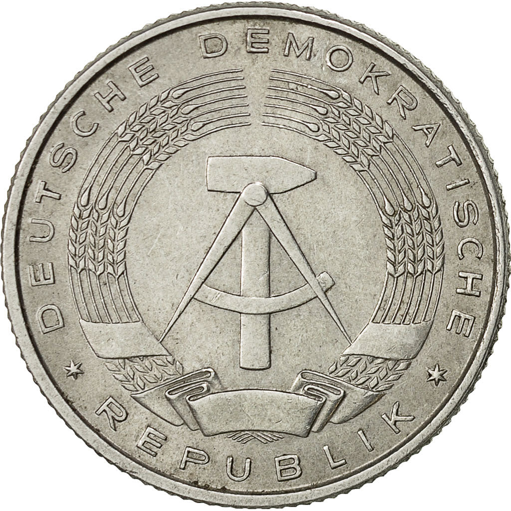 Coin, GERMAN-DEMOCRATIC REPUBLIC, 2 Mark, 1957, Berlin, AU(50-53), Aluminum