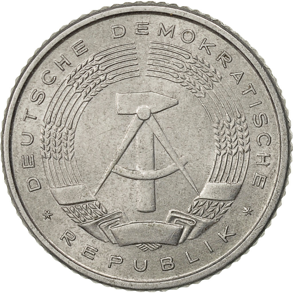 Coin, GERMAN-DEMOCRATIC REPUBLIC, 50 Pfennig, 1958, Berlin, AU(50-53), Aluminum