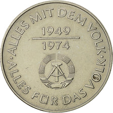 Coin, GERMAN-DEMOCRATIC REPUBLIC, 10 Mark, 1974, Berlin, AU(55-58)