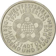 Coin, GERMAN-DEMOCRATIC REPUBLIC, 10 Mark, 1973, Berlin, AU(55-58)