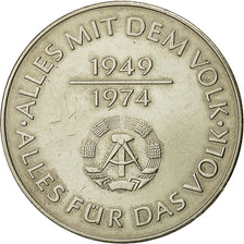 Coin, GERMAN-DEMOCRATIC REPUBLIC, 10 Mark, 1974, Berlin, AU(55-58)