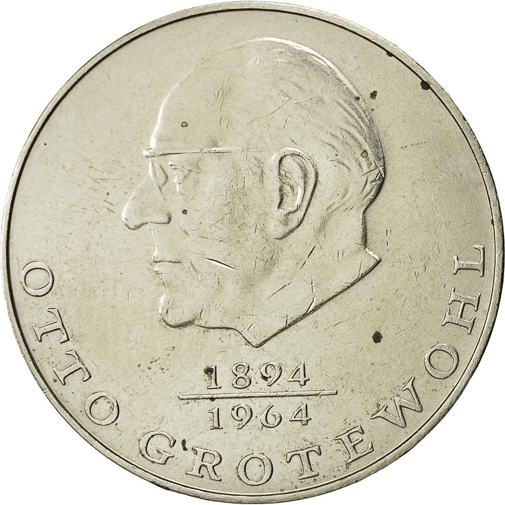 Coin, GERMAN-DEMOCRATIC REPUBLIC, 20 Mark, 1973, Berlin, MS(60-62)
