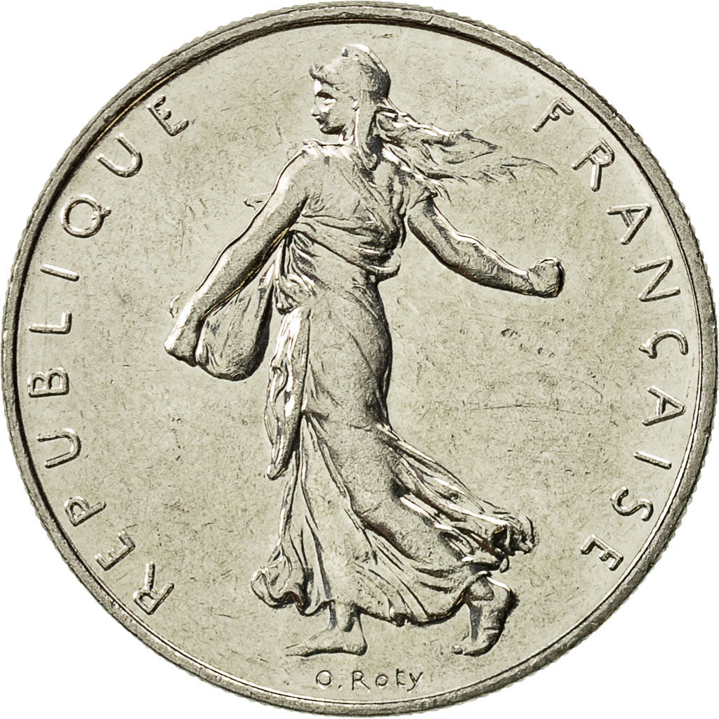 Moneta, Francia, Semeuse, Franc, 1993, Paris, SPL-, Nichel, KM:925.1