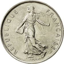 Coin, France, Semeuse, 5 Francs, 1989, Paris, MS(60-62), Nickel Clad
