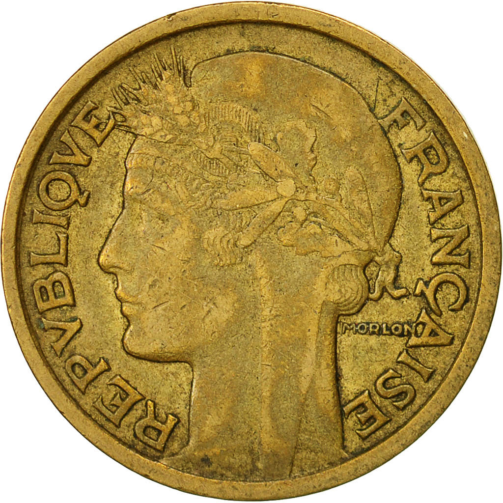 Coin, France, Morlon, Franc, 1940, EF(40-45), Aluminum-Bronze, KM:885