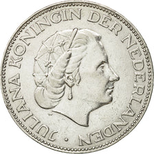 Moneta, Paesi Bassi, Juliana, 2-1/2 Gulden, 1959, BB+, Argento, KM:185