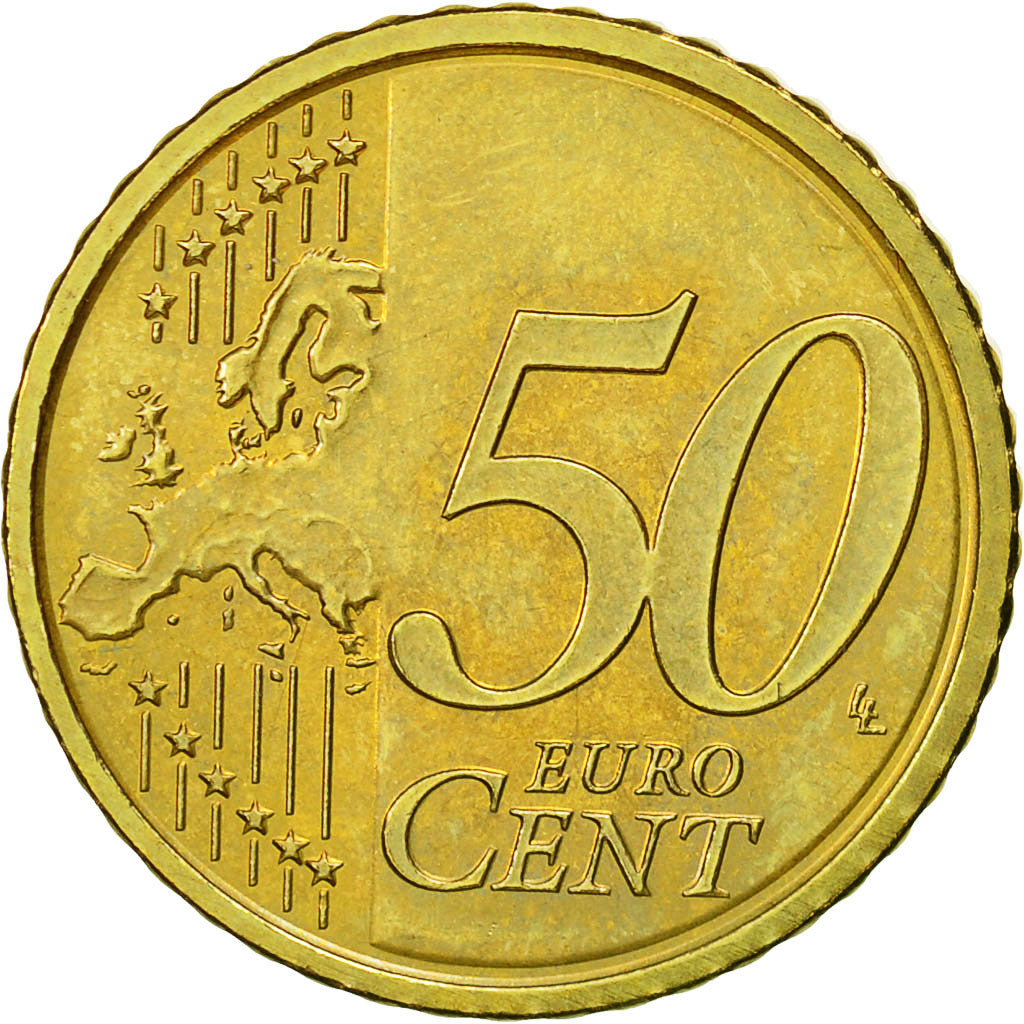 Vatican, 50 Euro Cent, 2014, AU(55-58), Copper-nickel