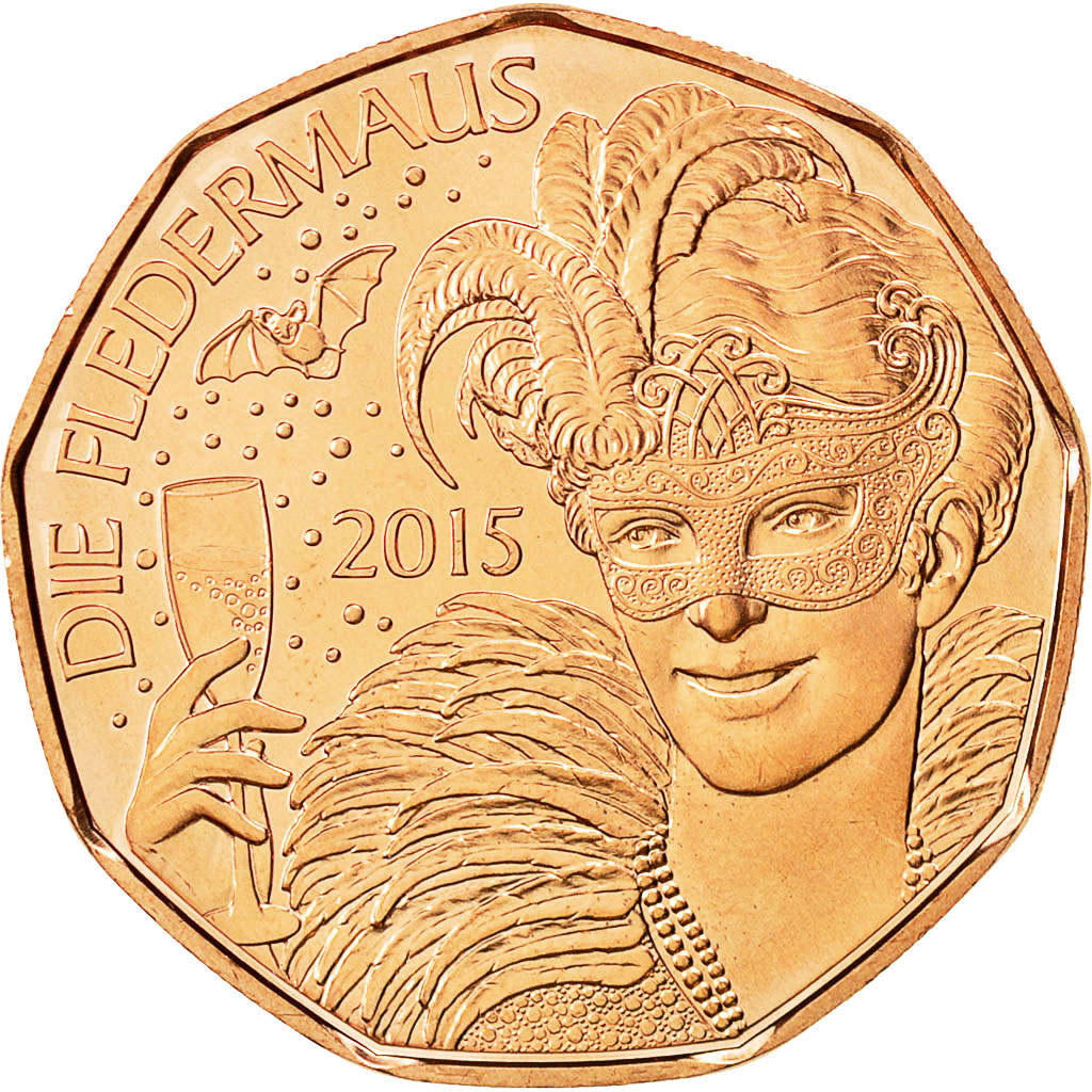 Autriche, 10 Euro, 2015, SPL, Cuivre