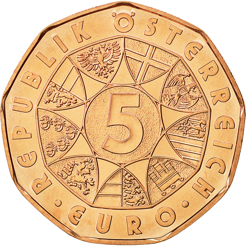 Autriche, 10 Euro, 2015, SPL, Cuivre