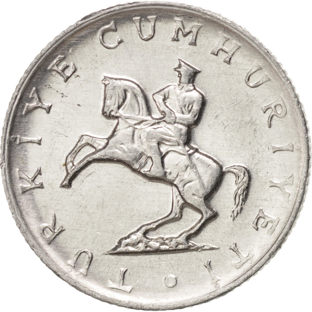 Coin, Turkey, 5 Lira, 1982, MS(60-62), Aluminum, KM:949.1