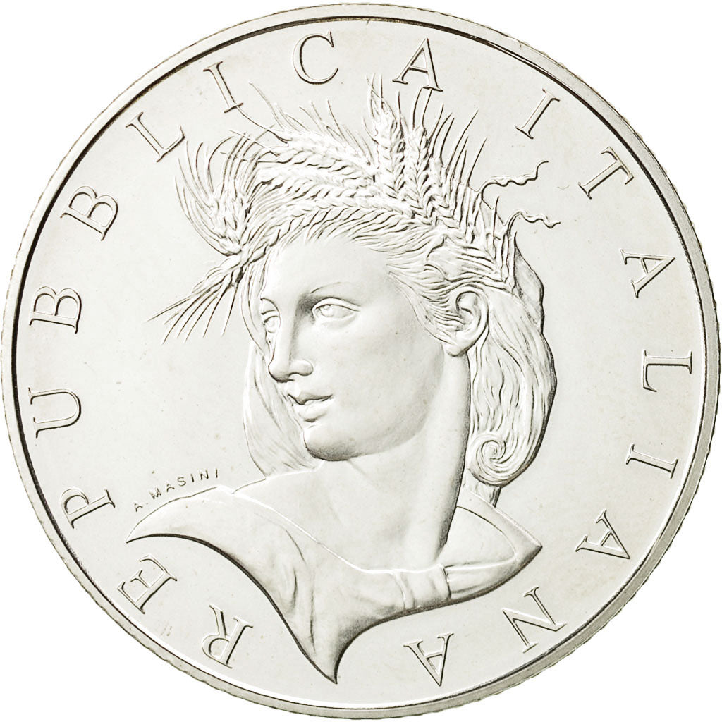 Italië, 5 Euro, 2014, UNC-, Zilver