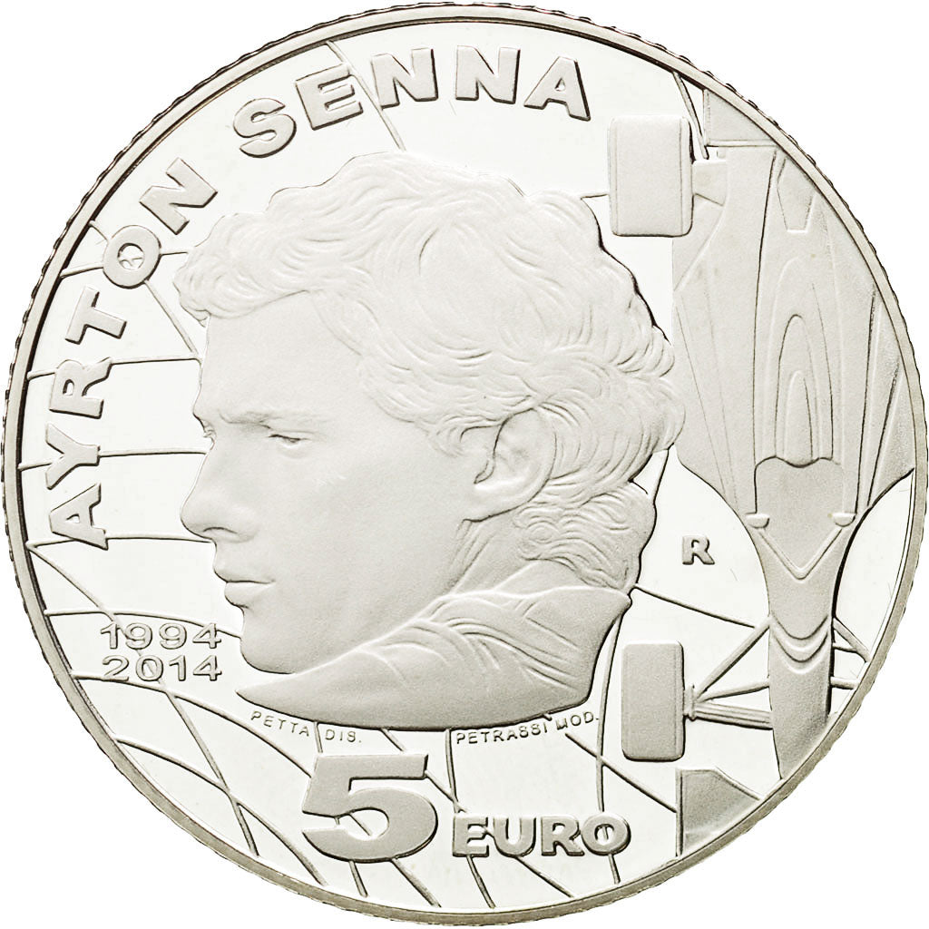 San Marino, 5 Euro, 2014, MS(65-70), Silver