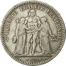 Coin, France, Hercule, 5 Francs, 1873, Paris, VF(30-35), Silver, KM:820.1