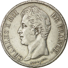 Monnaie, France, Charles X, 5 Francs, 1828, Lille, TTB, Argent, KM:728.13