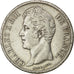 Moneda, Francia, Charles X, 5 Francs, 1828, Lille, MBC, Plata, KM:728.13