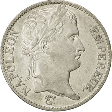 Moneda, Francia, Napoléon I, 5 Francs, 1811, Rouen, MBC+, Plata, KM:694.2