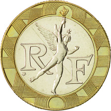 Munten, Frankrijk, Génie, 10 Francs, 1998, PR+, Aluminum-Bronze, KM:964.2