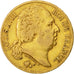 Moneta, Francia, Louis XVIII, Louis XVIII, 20 Francs, 1824, Paris, MB+, Oro