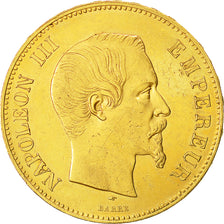 Coin, France, Napoleon III, Napoléon III, 100 Francs, 1857, Paris, EF(40-45)