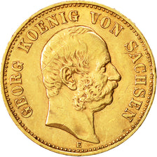 Münze, Deutsch Staaten, SAXONY-ALBERTINE, Georg, 20 Mark, 1903, Muldenhütten