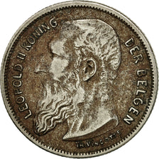 Coin, Belgium, 2 Francs, 2 Frank, 1904, VF(30-35), Silver, KM:59