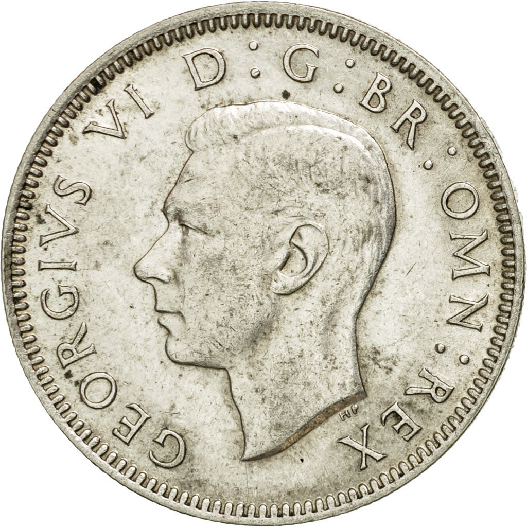 Monnaie, Grande-Bretagne, George VI, Shilling, 1942, TTB+, Argent, KM:854