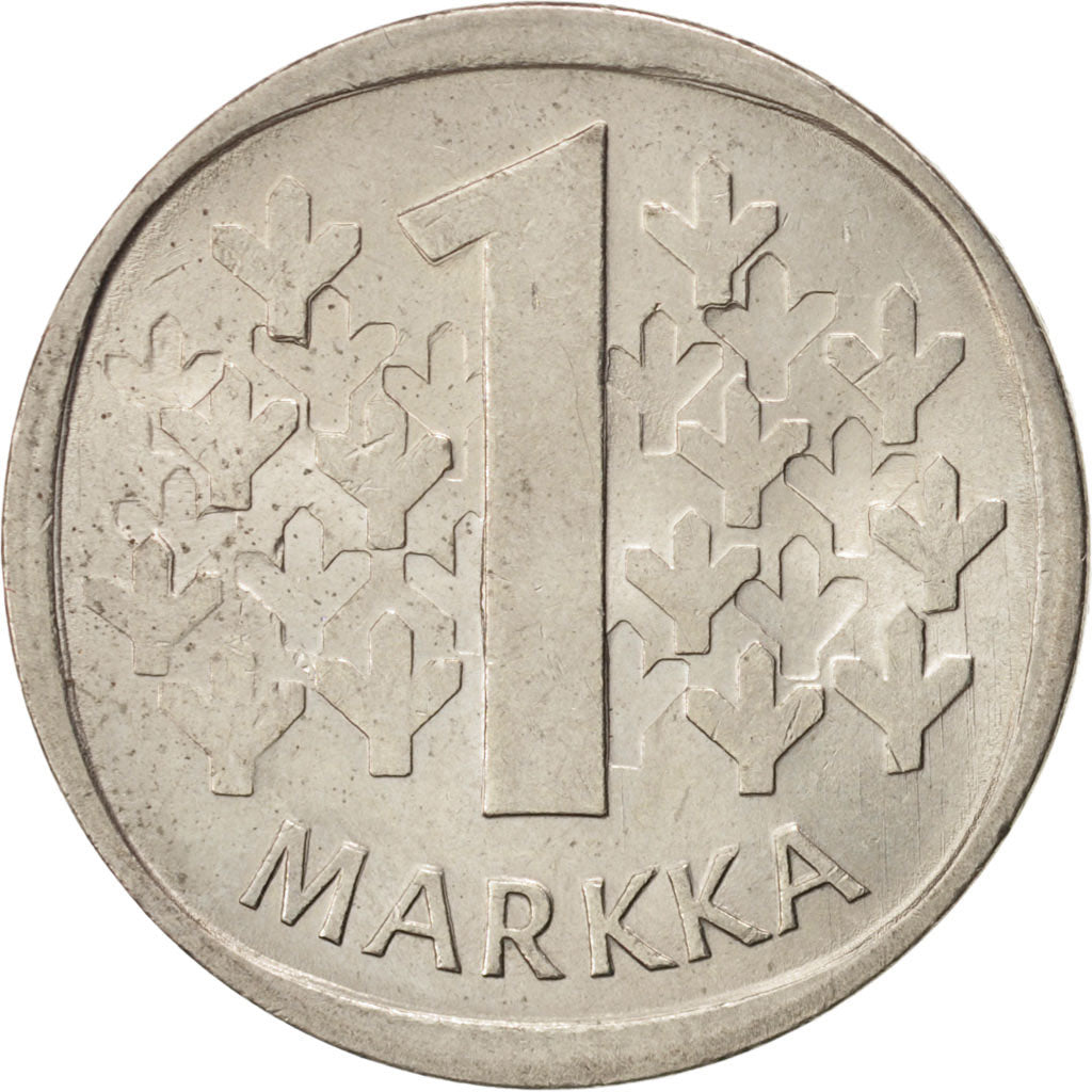Coin, Finland, Markka, 1984, MS(63), Copper-nickel, KM:49a