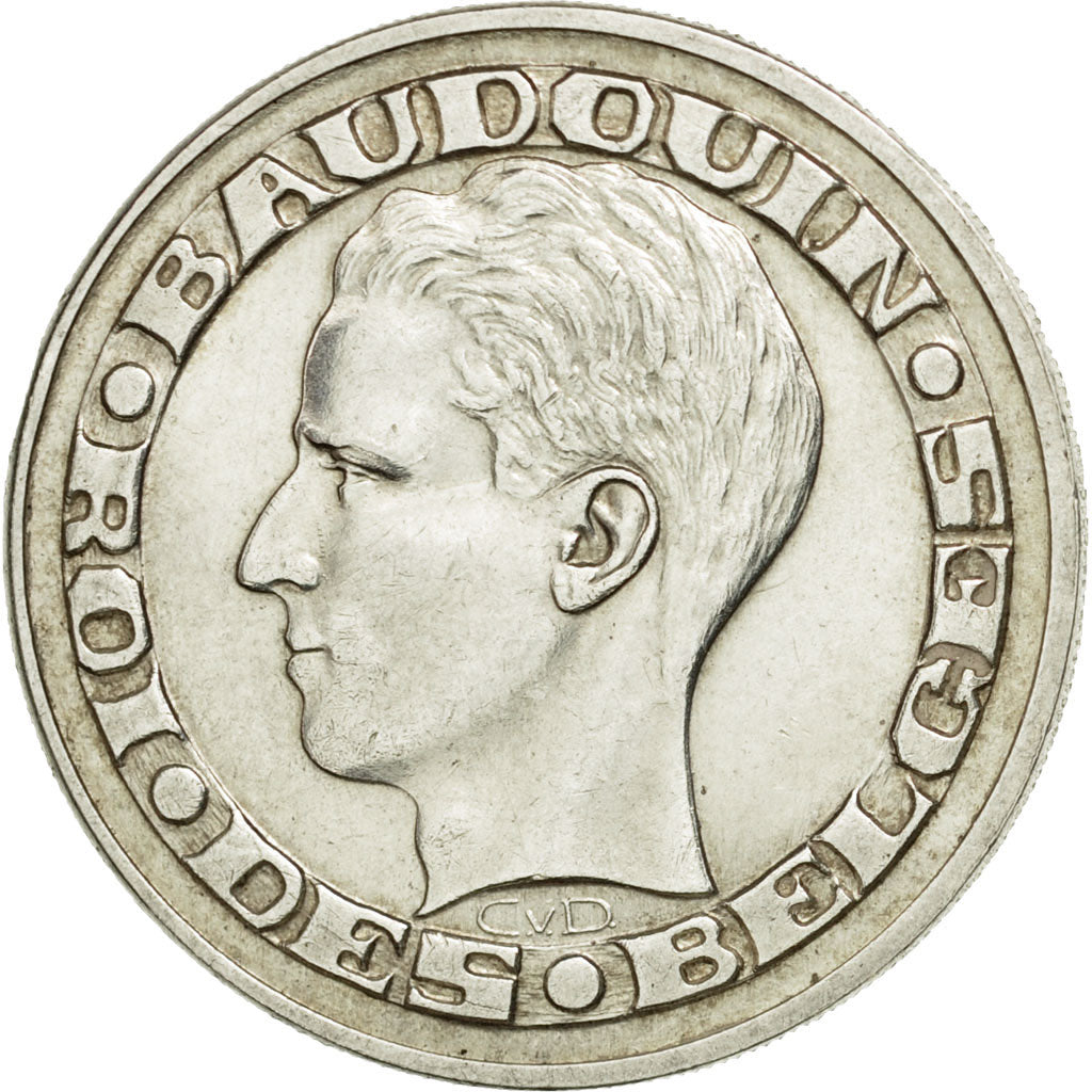 Monnaie, Belgique, 50 Francs, 50 Frank, 1958, TTB+, Argent, KM:150.1