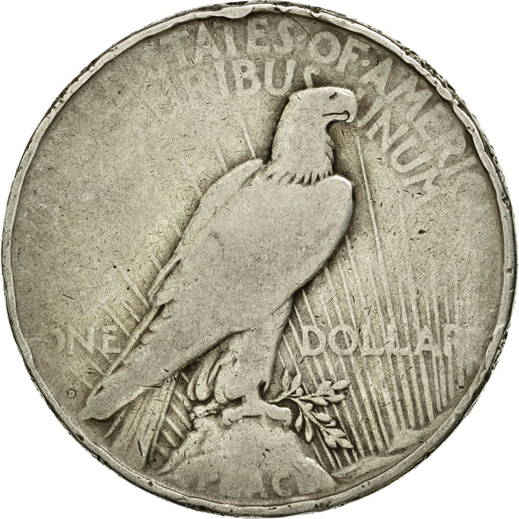 Coin, United States, Peace Dollar, Dollar, 1922, U.S. Mint, Denver, VF(20-25)