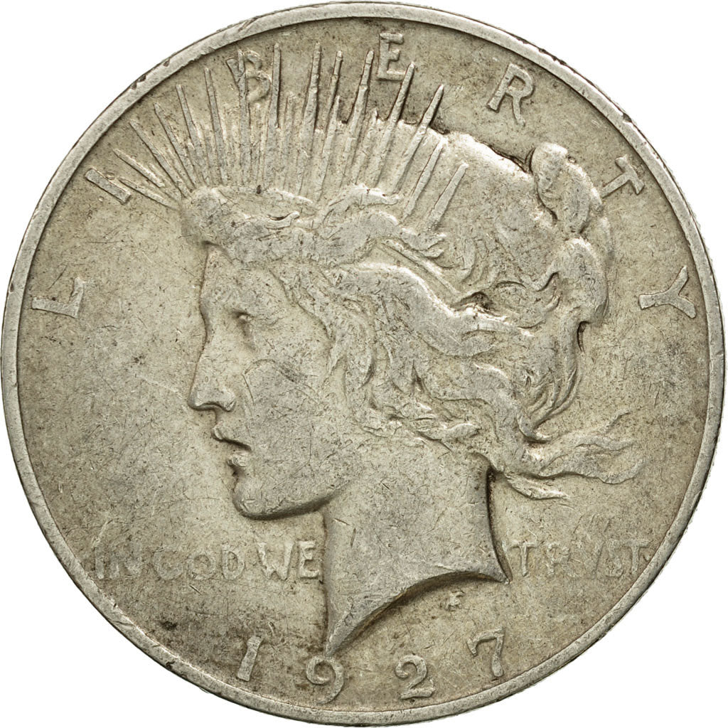 Munten, Verenigde Staten, Peace Dollar, Dollar, 1927, U.S. Mint, Denver, FR