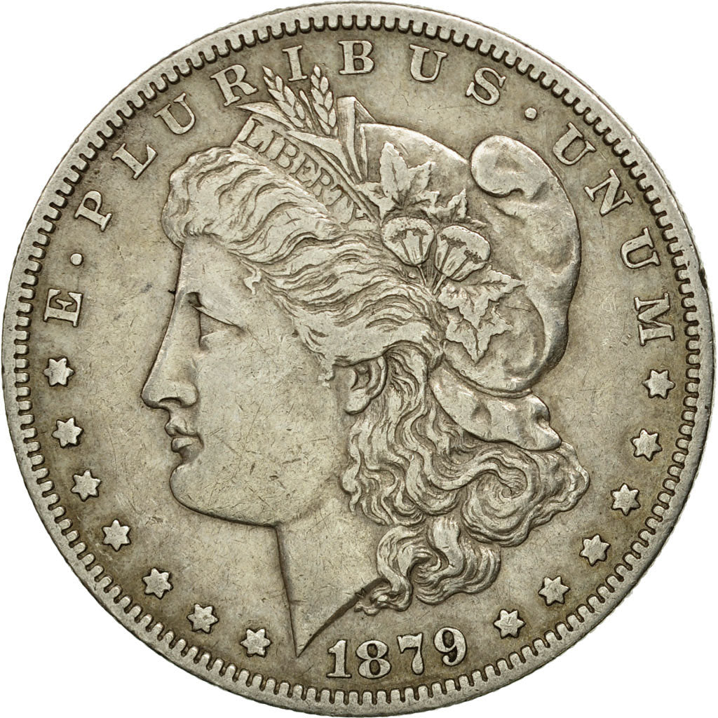 Coin, United States, Morgan Dollar, Dollar, 1879, U.S. Mint, New Orleans
