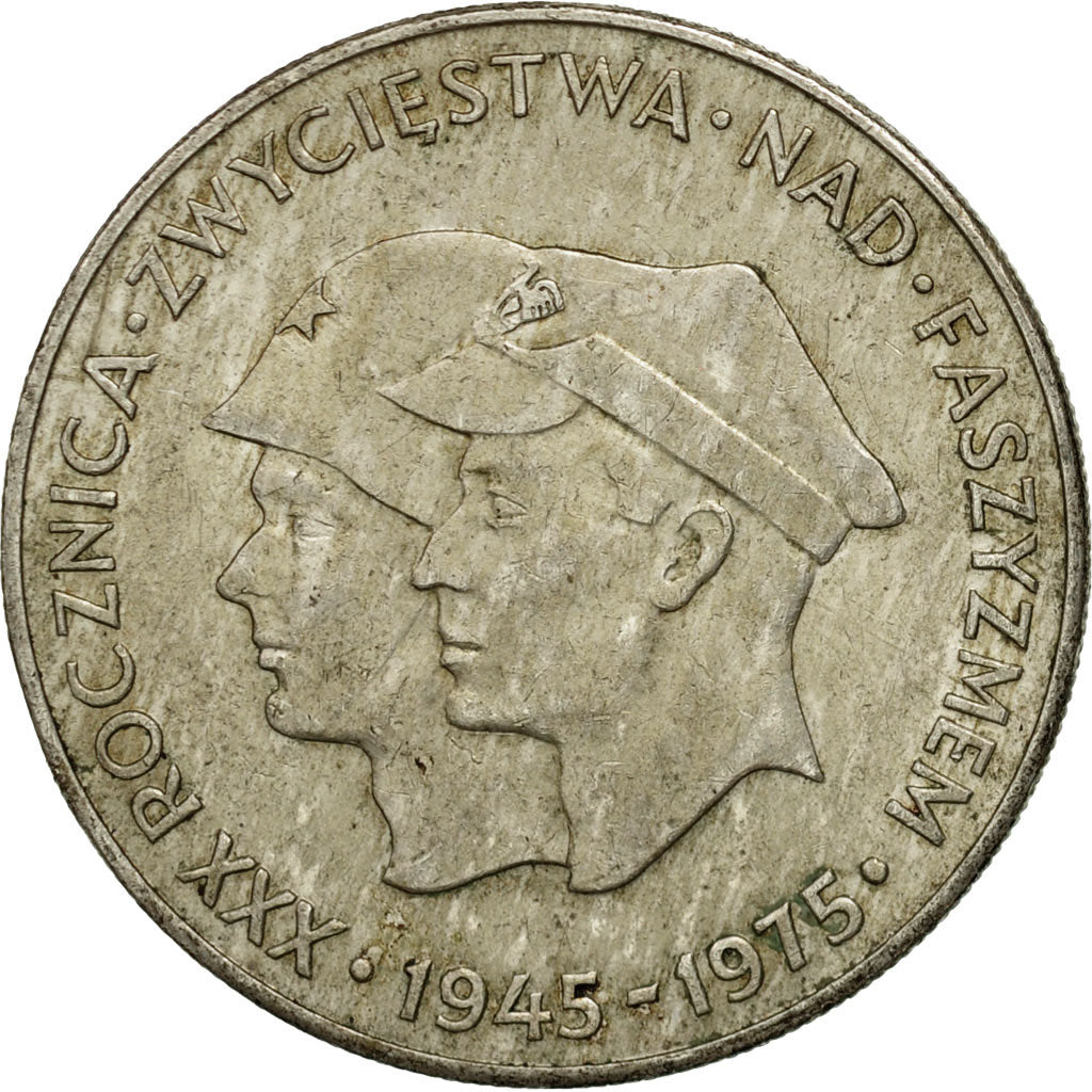 Coin, Poland, 200 Zlotych, 1975, Warsaw, MS(60-62), Silver, KM:79