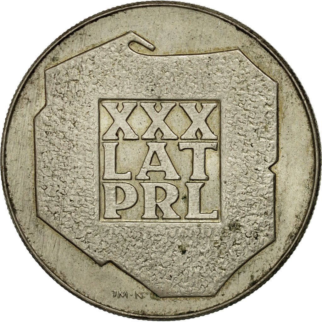 Coin, Poland, 200 Zlotych, 1974, Warsaw, AU(50-53), Silver, KM:72