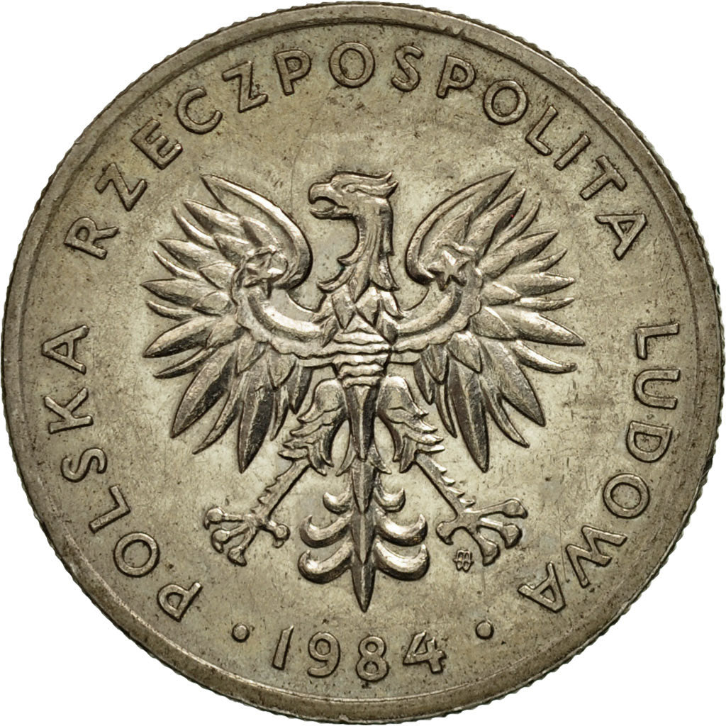Munten, Polen, 20 Zlotych, 1984, Warsaw, PR, Copper-nickel, KM:153.1